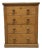Antique English Bank of Drawers For Sale
