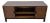 Wood Media Console on Metal Base For Sale