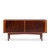 Bernhard Pedersen Mid Century Danish Rosewood Tambour Door Credenza With Hutch For Sale - Image 10 of 13