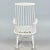 1970s White Scandinavian Rocking Chair, 1960s For Sale - Image 5 of 8