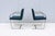 Ludwig Mies Van Der Rohe Brno Flat Bar Chairs in Blue Fabric by Gordon, a Pair For Sale - Image 11 of 18