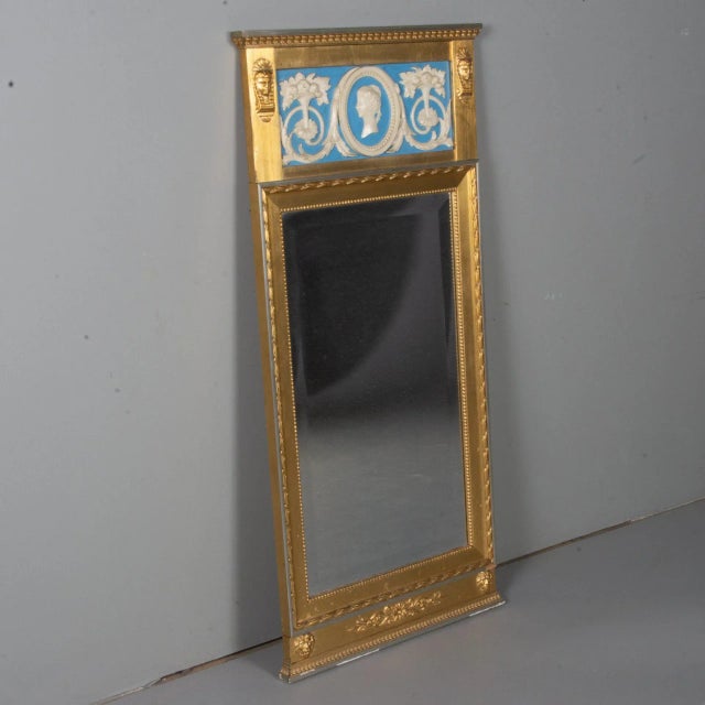 Antique Gustavian Mirror For Sale - Image 5 of 5