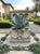 Vintage Neoclassical Cast Stone Planter With Ram's Head and Lion Masks For Sale In West Palm - Image 6 of 12