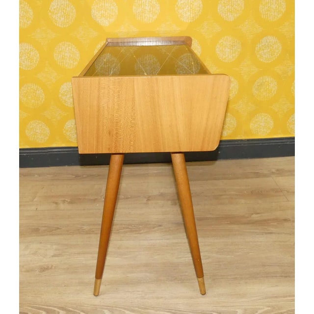 1950s Vintage Filigree Hallway Cabinet, 1950s For Sale - Image 5 of 14