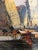 Jan Van De Helder, Petit Port Animé, Oil on Canvas, 20th Century For Sale - Image 4 of 11