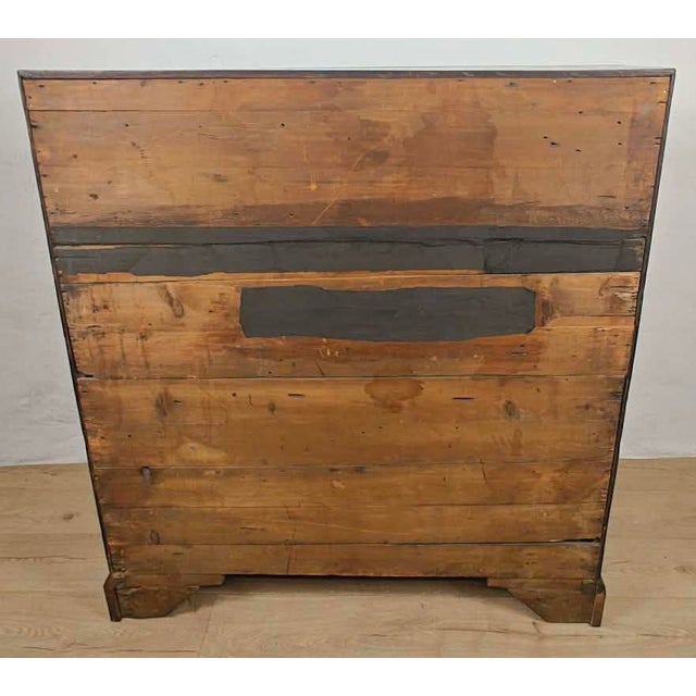 Antique English George III Writing Bureau in Oak, 18th Century For Sale - Image 14 of 18