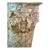 19th C Italian Neo-Classical Carrera Marble Column Grape Motif For Sale
