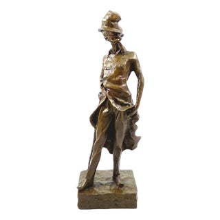 Bronze Sculpture of Ratapoil in the style of Honoré Daumier, 20th Century For Sale