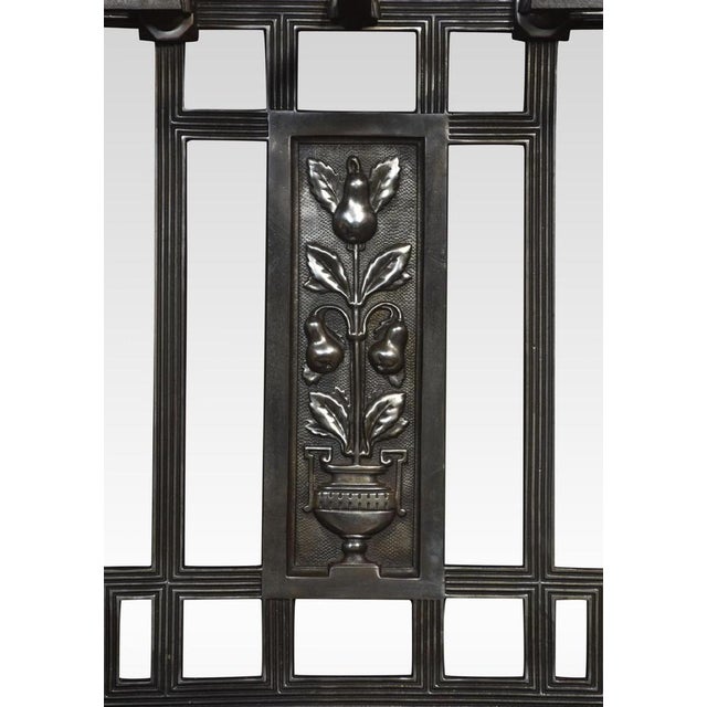 Metal Falkirk Cast Iron Umbrella Stand, 1890s For Sale - Image 7 of 9