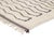 Textile Chevron Stripe Hand-Knotted Moroccan Wool Rug | 9'7" X 6'8" | One of a Kind For Sale - Image 7 of 13