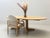 Vintage Swiss Extendable Table in Oak For Sale - Image 11 of 17