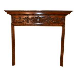 18th Century Carved French Mantle