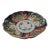 Vintage Red and Blue Round Imari Round Dish For Sale