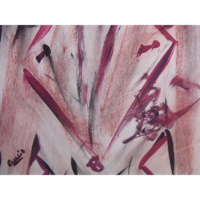 Girl in the Hat, 1960s, Watercolour For Sale - Image 4 of 14