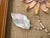 Pair of Vintage Handmade Philippine Seashell Floral Wall Panels on Woven Grasscloth For Sale In Orlando - Image 6 of 11
