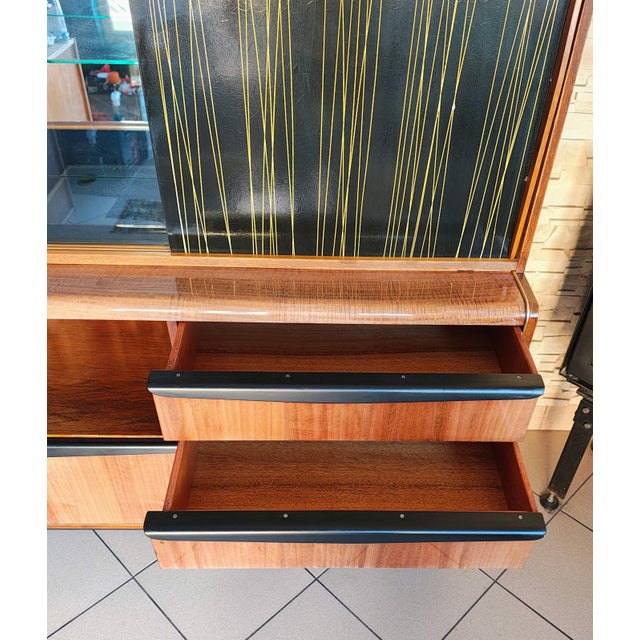 Czechoslovakian Cabinet attributed to B. Landsman for Jitona, 1960s For Sale - Image 10 of 16