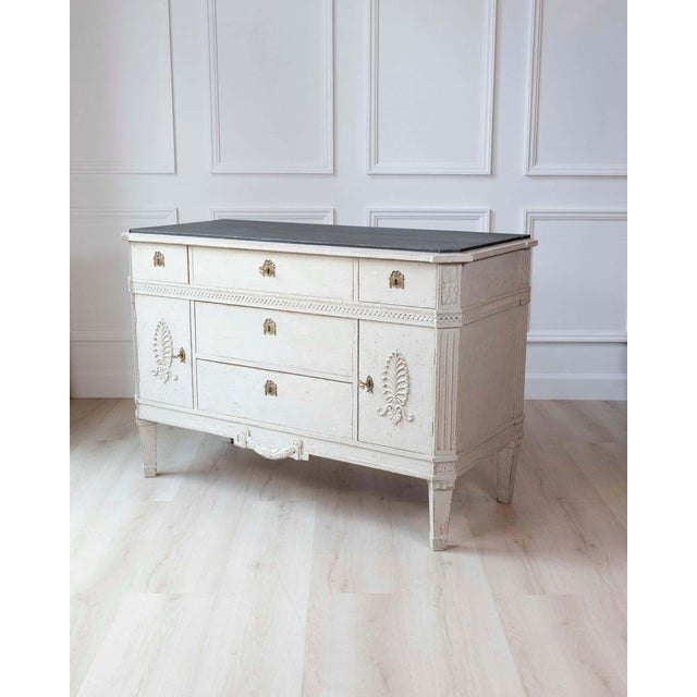 Mid 20th Century Swedish 20th Century Baroque Style-Inspired Sideboard For Sale - Image 5 of 13