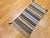 Vintage Native American Navajo Rug, Banded Stripes Pattern, Southwest Tribal Art, 2x3 For Sale In Chicago - Image 6 of 15