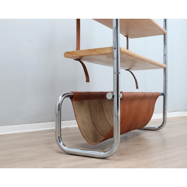 Jumbo Bookcase by Luigi Massoni for Poltrona Frau, 1970s For Sale - Image 14 of 16