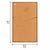 Tan Drexel "Consensus" Collection | Solid Pecan Wood Wall Mirror | Large 45.5 X 25.5 | Mid Century Modern | Vintage For Sale - Image 8 of 10