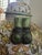 Off-white FloorGinger Jar. Extra Large. Beautifully Painted With Crackle Finished.Italian Design For Sale - Image 8 of 11
