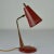 Mid-Century Modern Red Desk Lamp, 1950s For Sale - Image 6 of 9