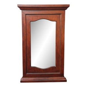 20th Century Solid Fruitwood Frame Wall Mirror
