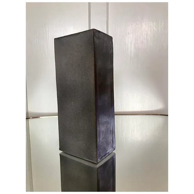 1970s LaMers Studio Organic Lace Pottery Vessel For Sale - Image 4 of 8