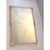 Impressive and scenographic rectangular mirror in pink and gold “torchon” torciglione murano glass. exclusive design by...