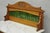 Antique English Arts & Crafts Birch Wood Green Tile Backsplash Washstand Server For Sale - Image 17 of 18
