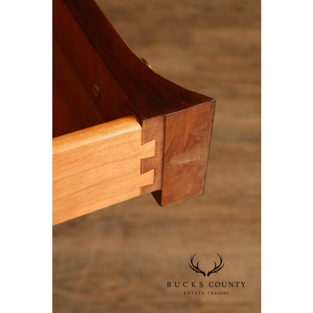 Stickley Colonial Williamsburg Mahogany Inlaid Federal Style End Table For Sale - Image 10 of 15