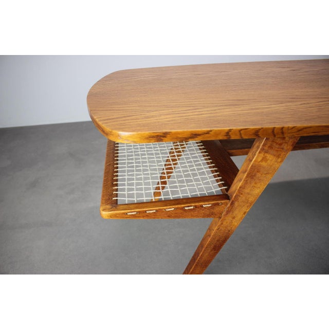 Mid-Century Modern Danish Teak Coffee Table with Magazine Racks, 1960s For Sale - Image 4 of 12
