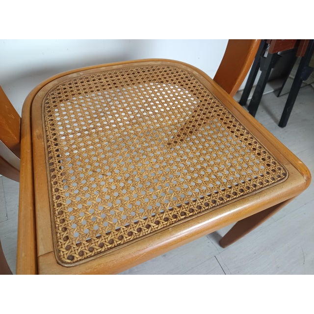Gondola Chairs from Baumann, 1980s, Set of 4 For Sale - Image 16 of 18
