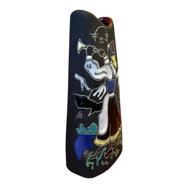 1940s MCM Vase by Arol, 1940s For Sale - Image 5 of 9