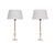 Hollywood Regency Hollywood Regency Pineapple Table Lamps, Denmark, 1970s, Set of 2 For Sale - Image 3 of 9