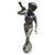 Italian Artist, Large Patinated Sculpture of a Boy Blowing a Horn, Early 20th Century, Bronze For Sale - Image 9 of 9