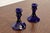 Tiffany and Co. Elsa Peretti for Tiffany & Co. Cobalt Blue Murano Glass Candlesticks, Pair For Sale - Image 4 of 10