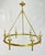 Oil Rubbed Solid Brass Chandelier by Chapman & Mayers for Visual Comfort For Sale In Los Angeles - Image 6 of 17