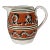 Antique English Mocha Pottery Earthworm Jug, Circa 1820 For Sale