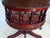 Antique Style Chesterfield Swivel and Tilt Captain's Chair in Brown Buttoned Leather, 1990s For Sale - Image 15 of 18