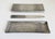 French French Pewter Crocodile Embossed Desk Set - Set of 3 For Sale - Image 3 of 8