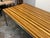 Modern Room & Board Parsons Zebrawood Dining Table For Sale - Image 3 of 12