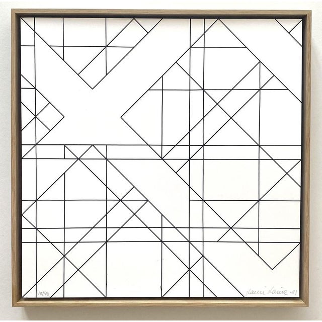 Lauri Laine, 3 Variations, 1981, Paper For Sale - Image 4 of 5