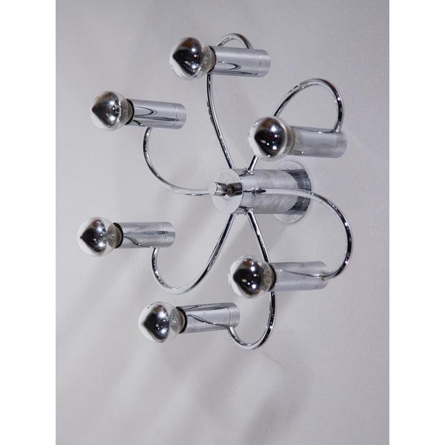 Mid-Century Modern Sputnik Flush-Mounts from Cosack Leuchten, 1960, Set of 2 For Sale - Image 3 of 15