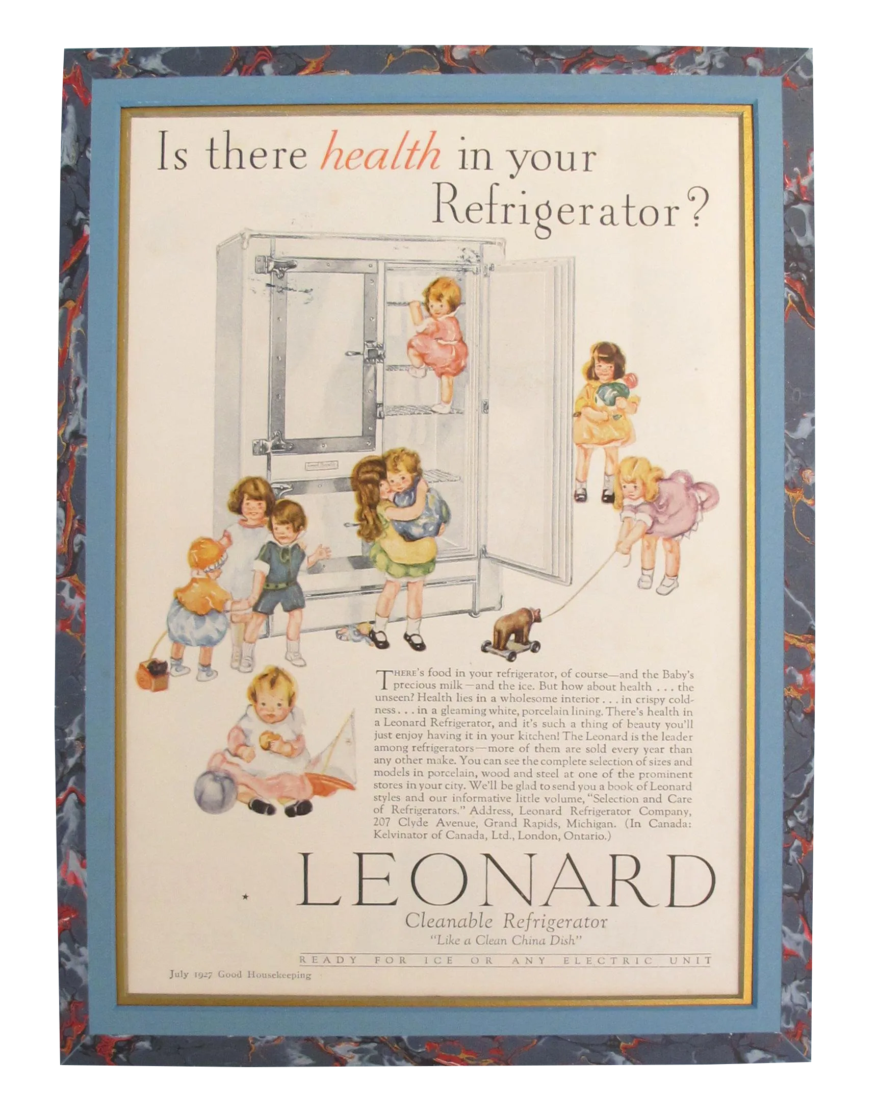 1920 S Vintage American Advertisement Good Housekeeping Magazine