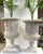 19th C or Older Antique Italian Carved Marble Bacchanalian Garden Urns - a Pair For Sale - Image 12 of 12