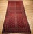Vintage Turkmen Tekke Gallery Rug in Allover Geometric Pattern in Red, Brown, Gray, For Sale - Image 13 of 14