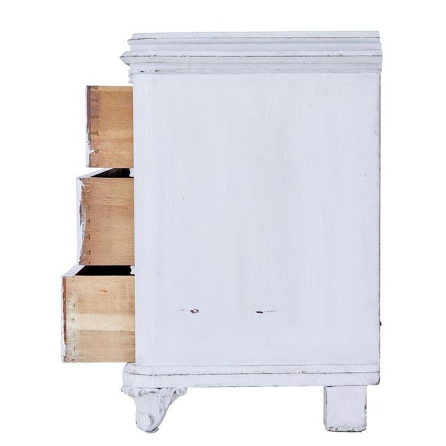 Swedish 19th Century Painted Chest of Drawers For Sale - Image 9 of 10