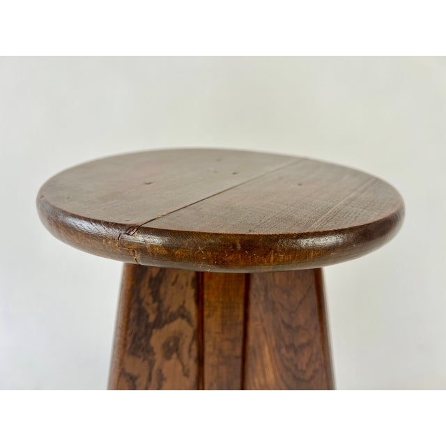 French Modernist Stool, 1940s For Sale - Image 6 of 14