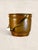 Antique English hammered copper planter catches light in a way that is difficult to explain until you see it in a room....